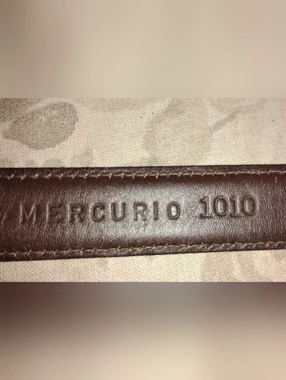 VINTAGE ITALIAN ALLIGATOR BELT